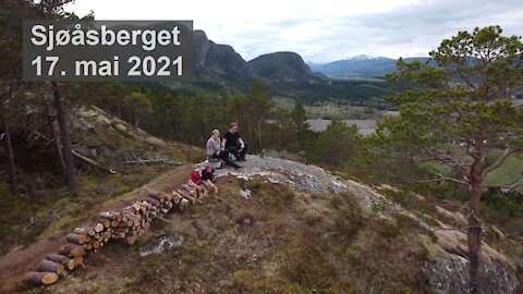 Sjøåsberget 17. mai 2021