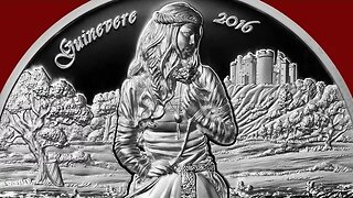 Camelot Series Guinevere 2 oz Ultra High Relief Proof Silver Coin