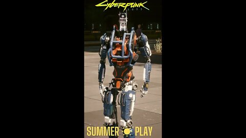 Cyberpunk 2077 Robot #Shorts Summer ☀ Play🕹