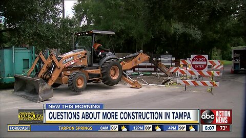 Viewer questions more construction on Idlewild Avenue in Tampa