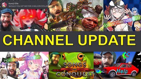 Channel Update and How to watch the new Uploads.