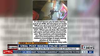 Police warn viral social media post gives false advice for robbery victims