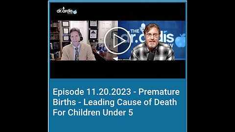 Premature Births - Leading Cause of Death For Children Under 5