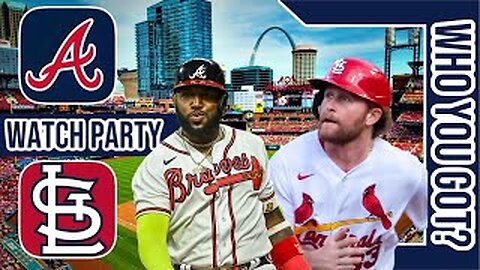 Atlanta Braves vs St Louis Cardinals | Live Play by Play & Reaction Stream 3D sim | MLB 2024 Game 76