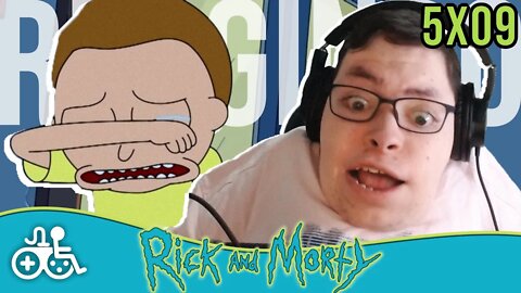 O RICK ABANDONOU o MORTY na 5ª Temporada de Rick & Morty - 5X09 REACT DUBLADO PT-BR