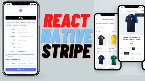 REACT NATIVE STRIPE PAYMENT
