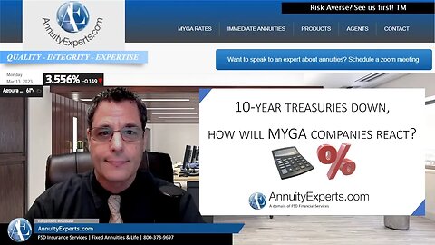 US Treasury Rates Are Down! How Will MYG Annuity Carriers React? A quick look a what may happen!