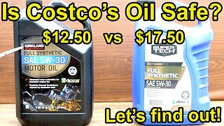 Is Costco's Kirkland Motor Oil Safe for Your Car? Let's find out! SuperTech Synthetic vs Kirkland