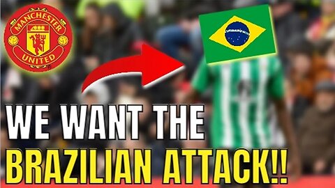 💥 BOMB!! 🎇 Manchester United enters the DISPUTE for 🇧🇷 BRAZILIAN PLAYER!!