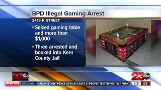 BPD makes illegal gaming arrest