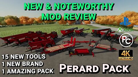 Perard Pack | Mod Review | Farming Simulator 22