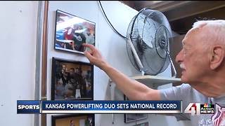 Kansas powerlifting duo breaks national records