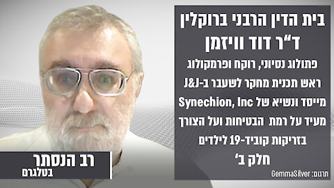 בית הדין הרבני ברוקלין: ד"ר דוד וויזמן חלק 2 | רב הנסתר בטלגרם