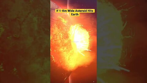 When Two Giants Collide-pt2 #asteroid #asteroidimpact #asteroidhittingearth #asteroidlive