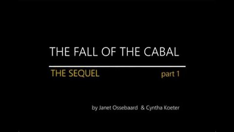 The Sequel to the Fall of the Cabal - Part 1