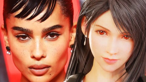 The Batman’s Zoë Kravitz Claims The Choice Between Tifa & Aerith In FFVII Is a Huge Problem