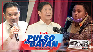 LIVE: Pulso ng Bayan kasama sina Admar Vilando at Jade Calabroso | October 10, 2023