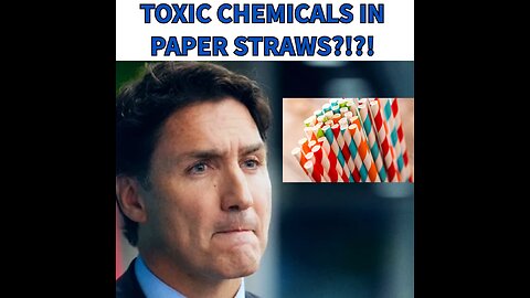 TOXIC Paper Plastic Straw Thingy's