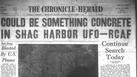 The Shag Harbour UFO incident, 1967 UFO sighting