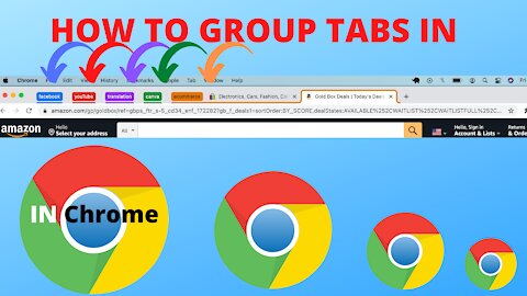 How to group tabs in google chrome?