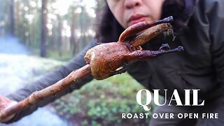 SPIT ROASTED QUAIL | HIKE | OUTDOOR COOKING