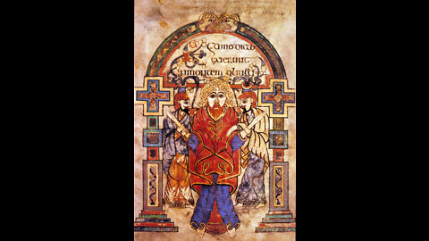 Saint Columba of Iona and the book of Kells