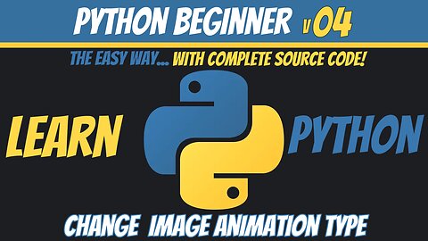 Python Beginner 04 - Animated GIF To Webp - Learn Python The Easy Way