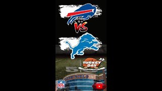 Bills v Lions - Turkey Day Special - Score Prediction