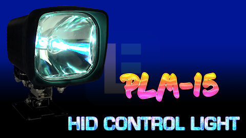 HID Control Light Permanent Mount Light - 3200 Lumens, 35 Watt - 15 million Candlepower - PML-15