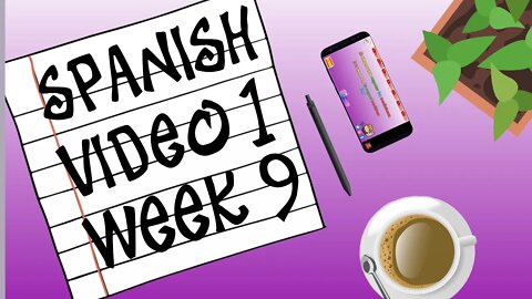 New Spanish Sentences! \\ Week: 9 Video: 1// Learn Spanish with Tongue Bit!