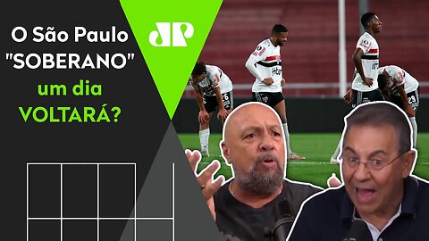 "O São Paulo ainda não foi DESTRUÍDO, mas..." Veja DEBATE após NOVO VEXAME!