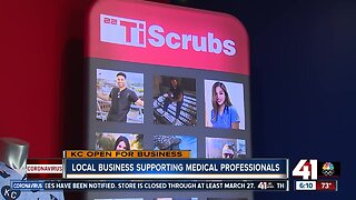 KC medical scrubs company offers discount to local workers