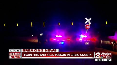 OHP investigates train vs. pedestrian fatality