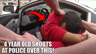 4 Year Old Shoots at Police For His Dad