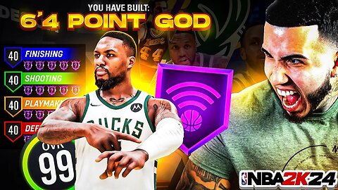 GAME BREAKING NEW GUARD BUILD THAT CAN DO IT ALL ON NBA 2K24