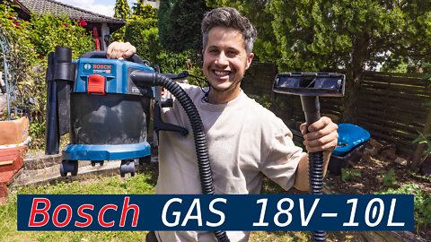 Was taugt ein Akku-Industriesauger? Bosch Professional GAS 18V-10L