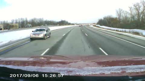 Dash cam video shows moment before deadly wrong-way crash on I-275