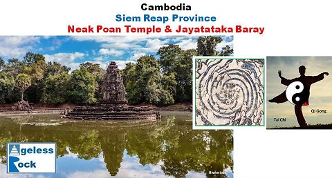 Neak Poan Temple & Jayatataka Baray : Anavatapta Lake Connection