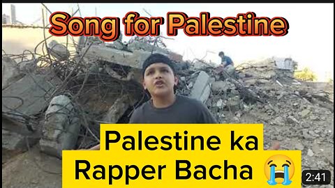 Mc-Abdul the rapper kid for Palestine 🇵🇸