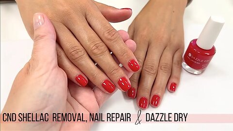 Why we decided to switch from CND Shellac to Dazzle Dry [Watch Me Work]