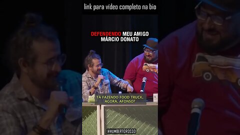 DEFENDENDO O MÁRCIO DONATO com Humberto Rosso #shorts