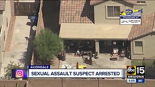 Sexual assault suspect arrested in Avondale