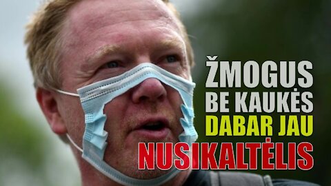 Žmogus be kaukės dabar jau nusikaltėlis || Kazimieras Juraitis 2020 11 15