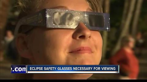 Yes, you really need eclipse safety glasses to view the total solar eclipse