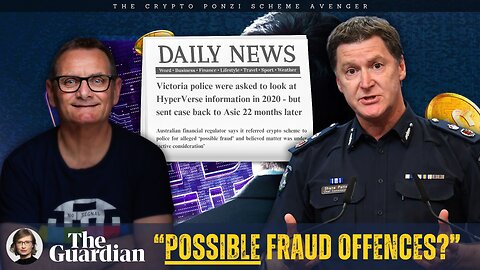 Victoria Police's Slow Action on HyperVerse Ponzi!