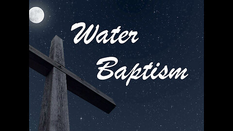 Glenn Discusses Water Baptism