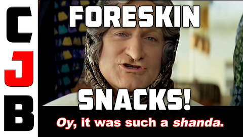 Tasty foreskin snacks, and yeah, they're 100% Kosher!
