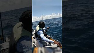 I Caught A Giant Mackerel On My Jet Ski #fishing #mackerel #deepsea #florida #jetski
