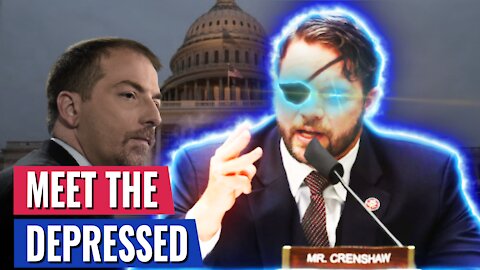 REP. DAN CRENSHAW CALLS OUT HACK LIB ANCHOR TO HIS FACE ON LIVE TV - ANCHOR PEES IN HIS PANTS