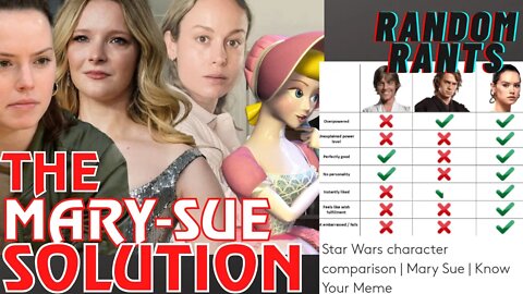 Random Rants: Why Are MODERN Female Heroes So Unlikeable? | 'Mary Sue' Debate EXPLODES On Twitter!